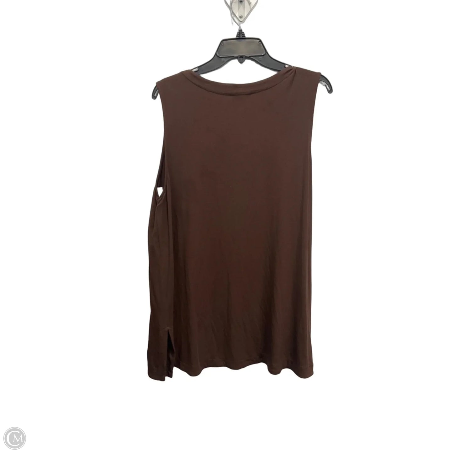 Top Sleeveless Basic By J. Jill In Brown, Size: Xl