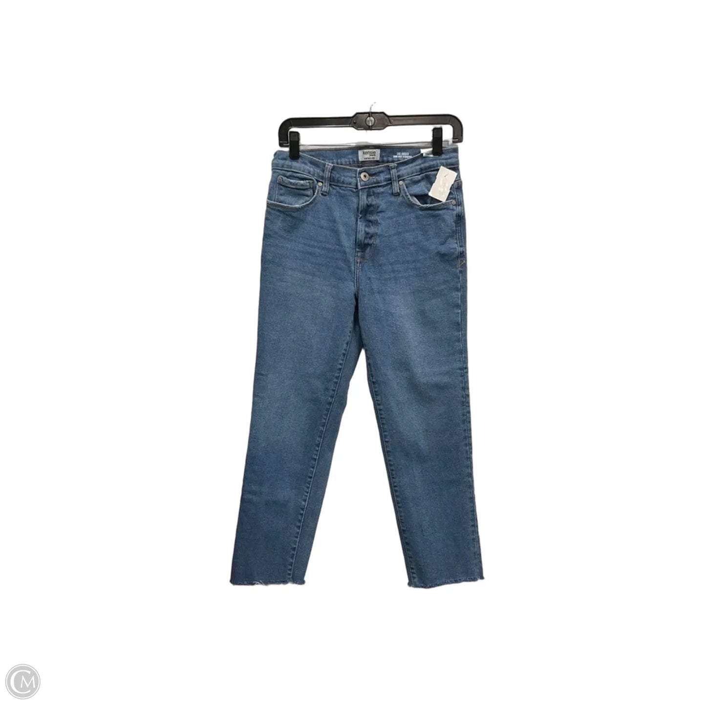 Jeans Straight By Kensie In Blue Denim, Size: 8