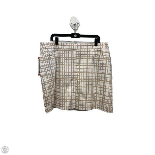 Skirt Mini & Short By Hilary Radley In White, Size: 16