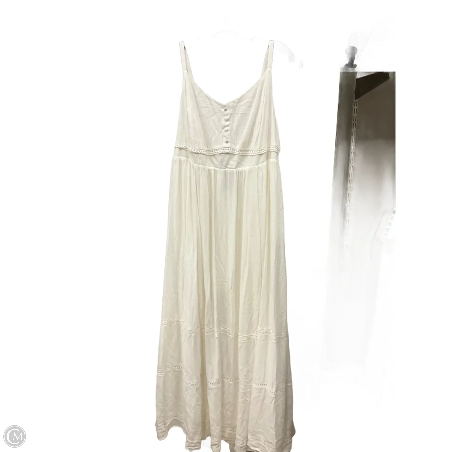 Dress Casual Maxi By Torrid In White, Size: 2x