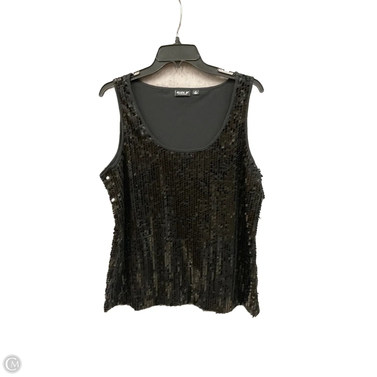 Tank Top By Allen B In Black, Size: Xl