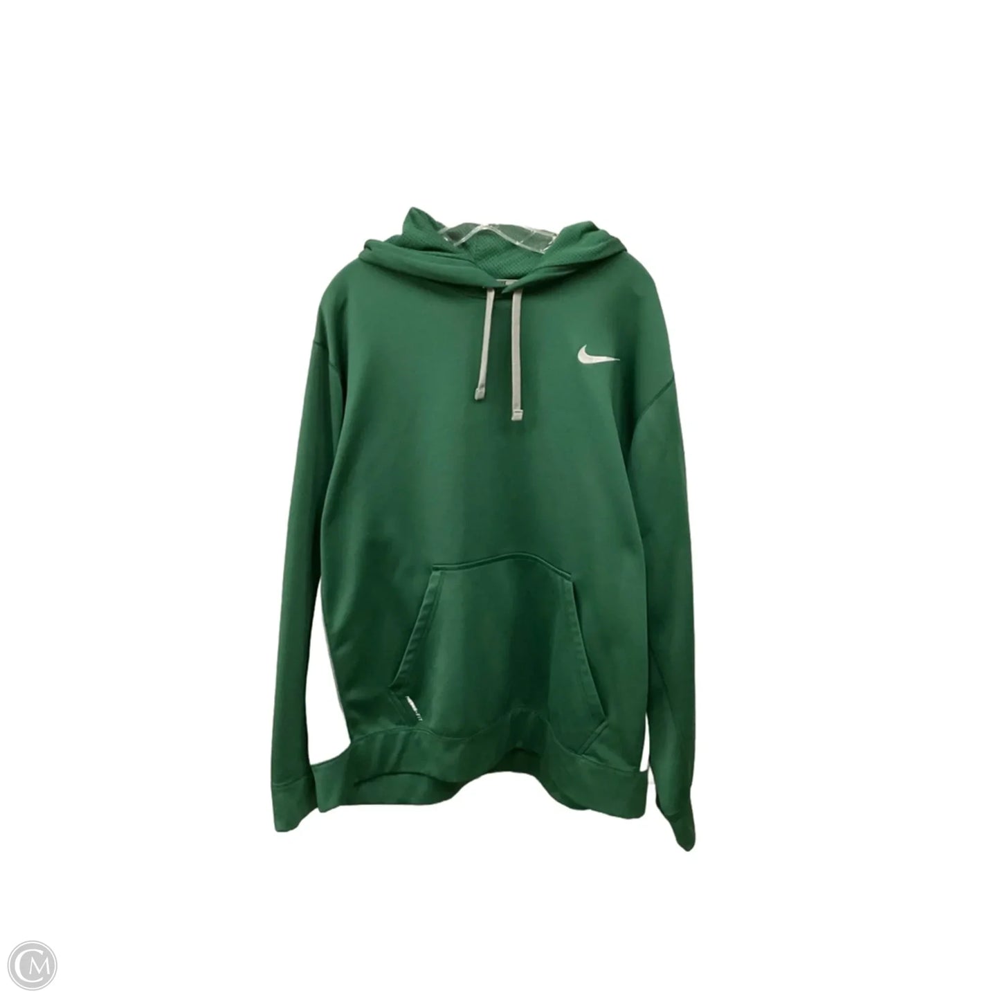 Sweatshirt Hoodie By Nike In Green, Size: Xxl