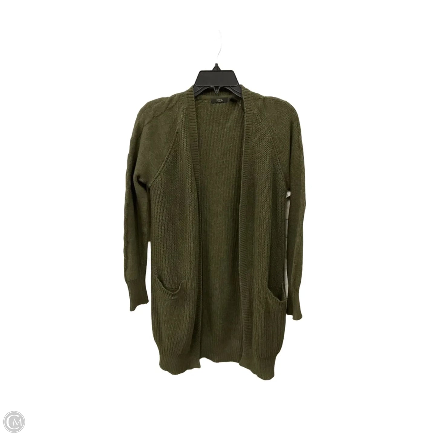 Cardigan By Clothes Mentor In Green, Size: S