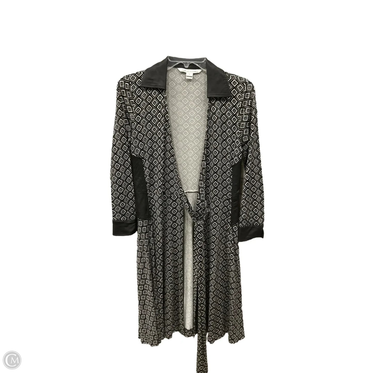 Dress Designer By Diane Von Furstenberg In Black & White, Size: 4