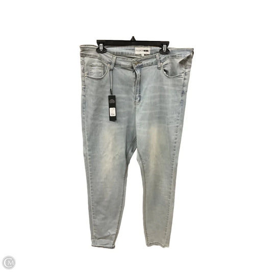 Jeans Skinny By Fashion Nova In Blue Denim, Size: 16