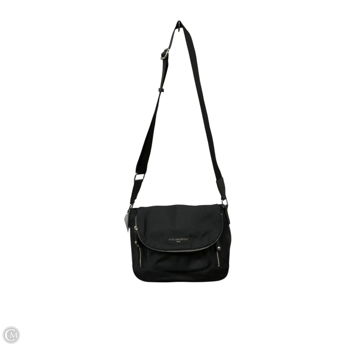 Crossbody Designer By Karl Lagerfeld, Size: Medium