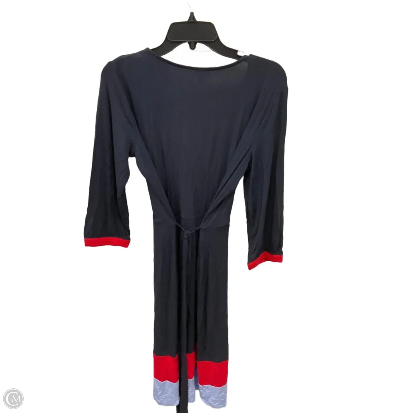 Dress Casual Midi By Limited In Navy, Size: M