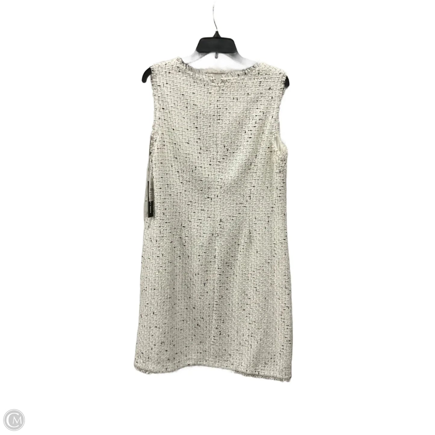 Dress Designer By Karl Lagerfeld In White, Size: 14