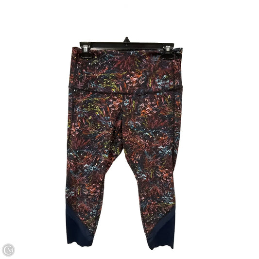 Athletic Leggings By Lululemon In Multi-colored, Size: L