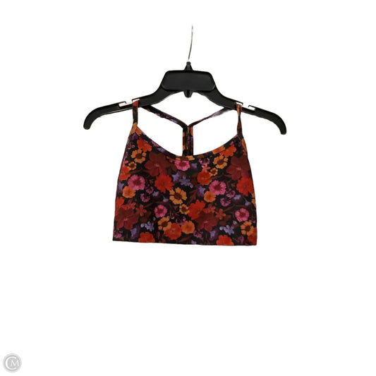Athletic Bra By Beyond Yoga In Floral Print, Size: M