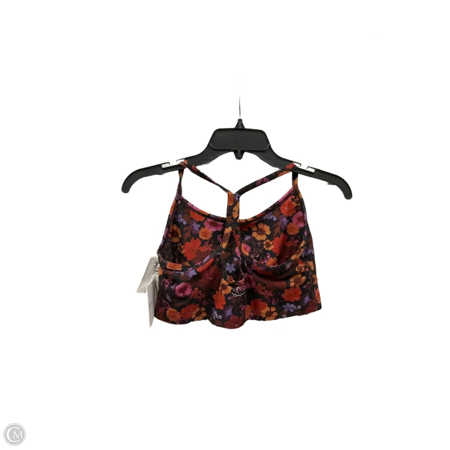 Athletic Bra By Beyond Yoga In Floral Print, Size: M