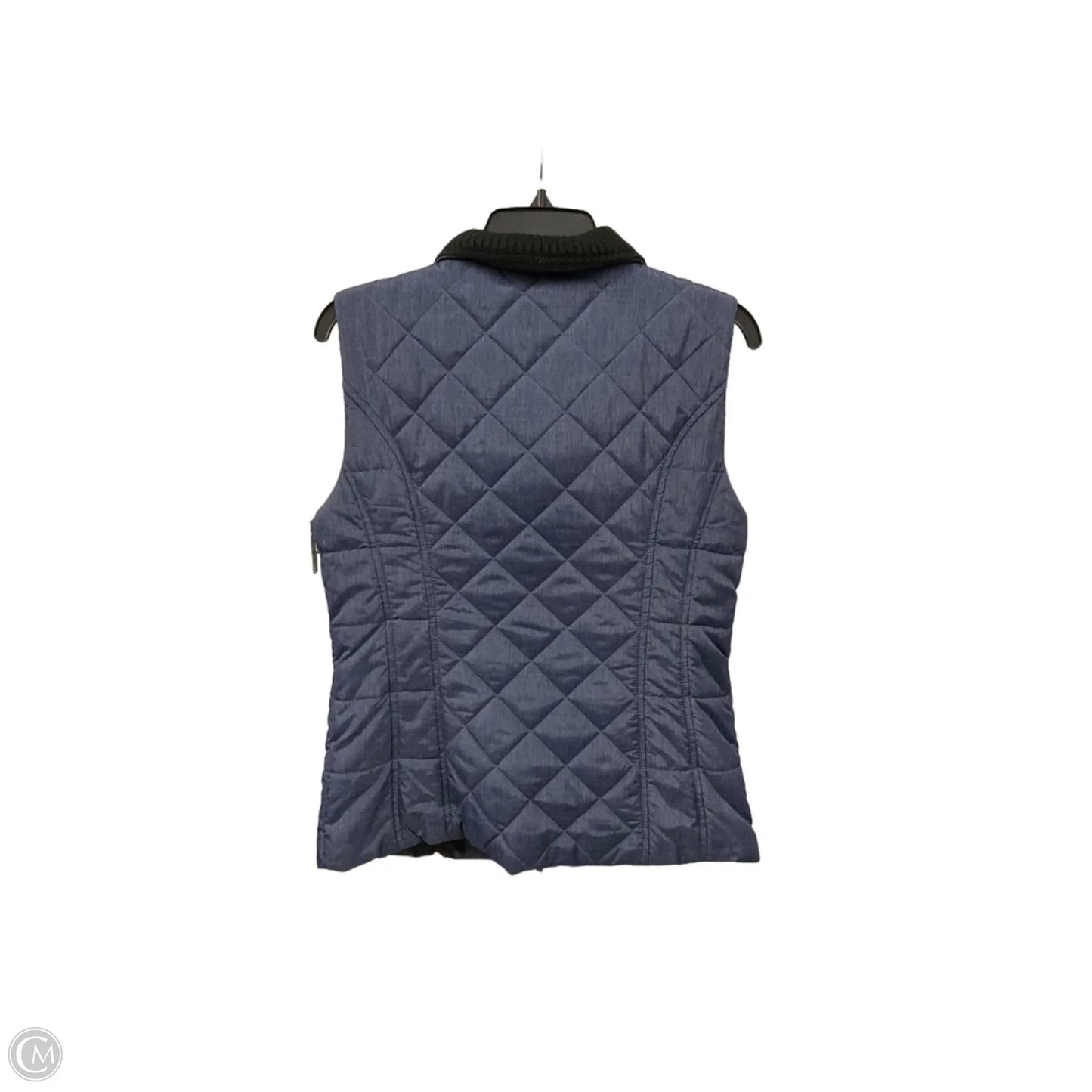 Vest Puffer & Quilted By Coldwater Creek In Blue, Size: M