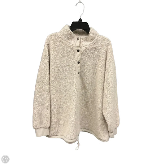 Athletic Fleece By C And C In Cream, Size: Xl