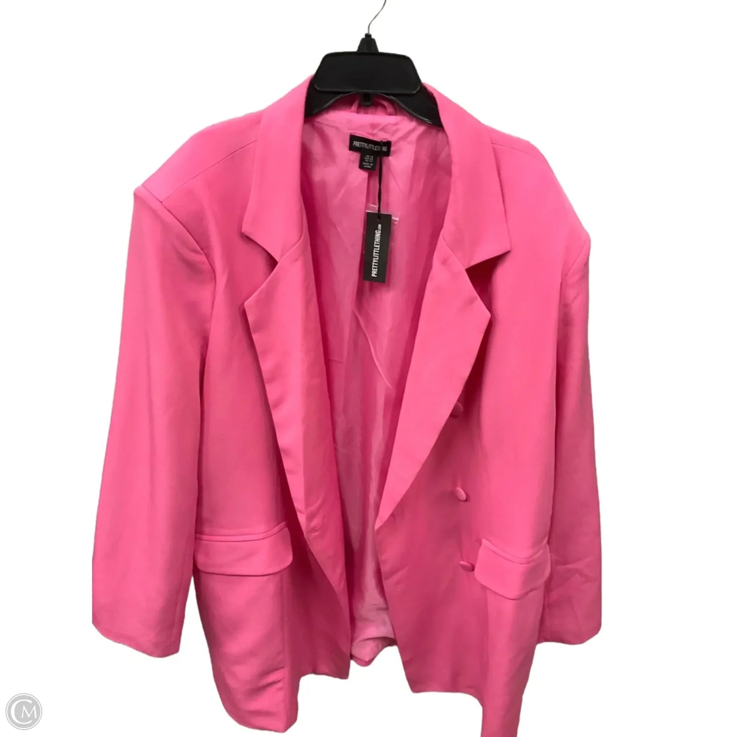 Blazer By Pretty Little Thing In Pink, Size: 4x