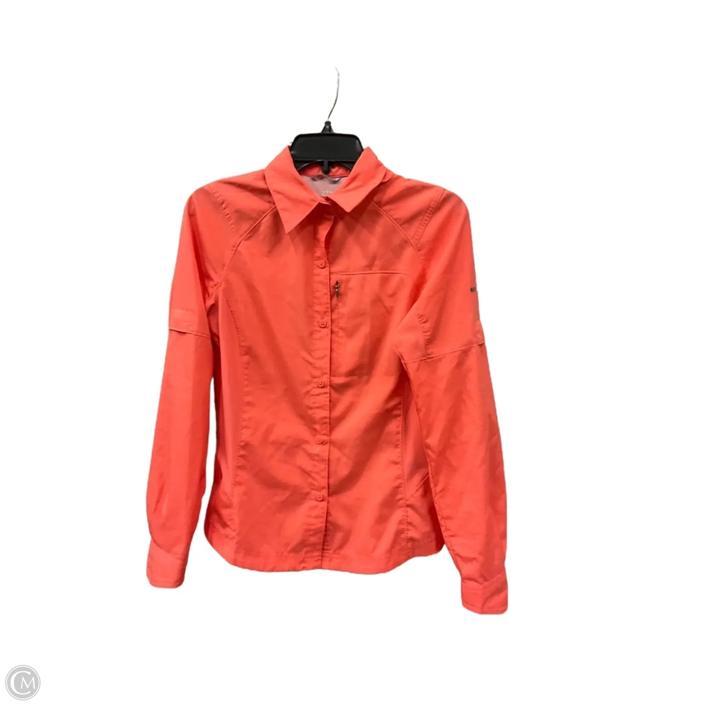 Blouse Long Sleeve By Columbia In Orange, Size: Xs