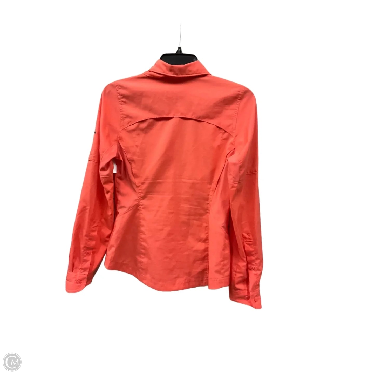 Blouse Long Sleeve By Columbia In Orange, Size: Xs