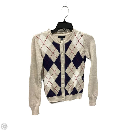 Cardigan By Tommy Hilfiger In Tan, Size: Xs