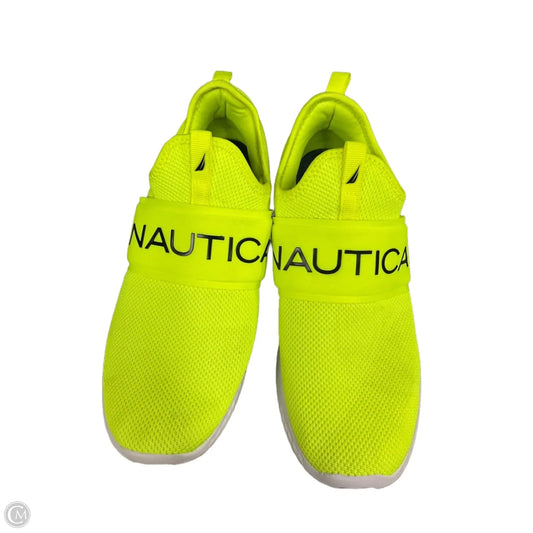 Shoes Sneakers By Nautica In Yellow, Size: 9.5