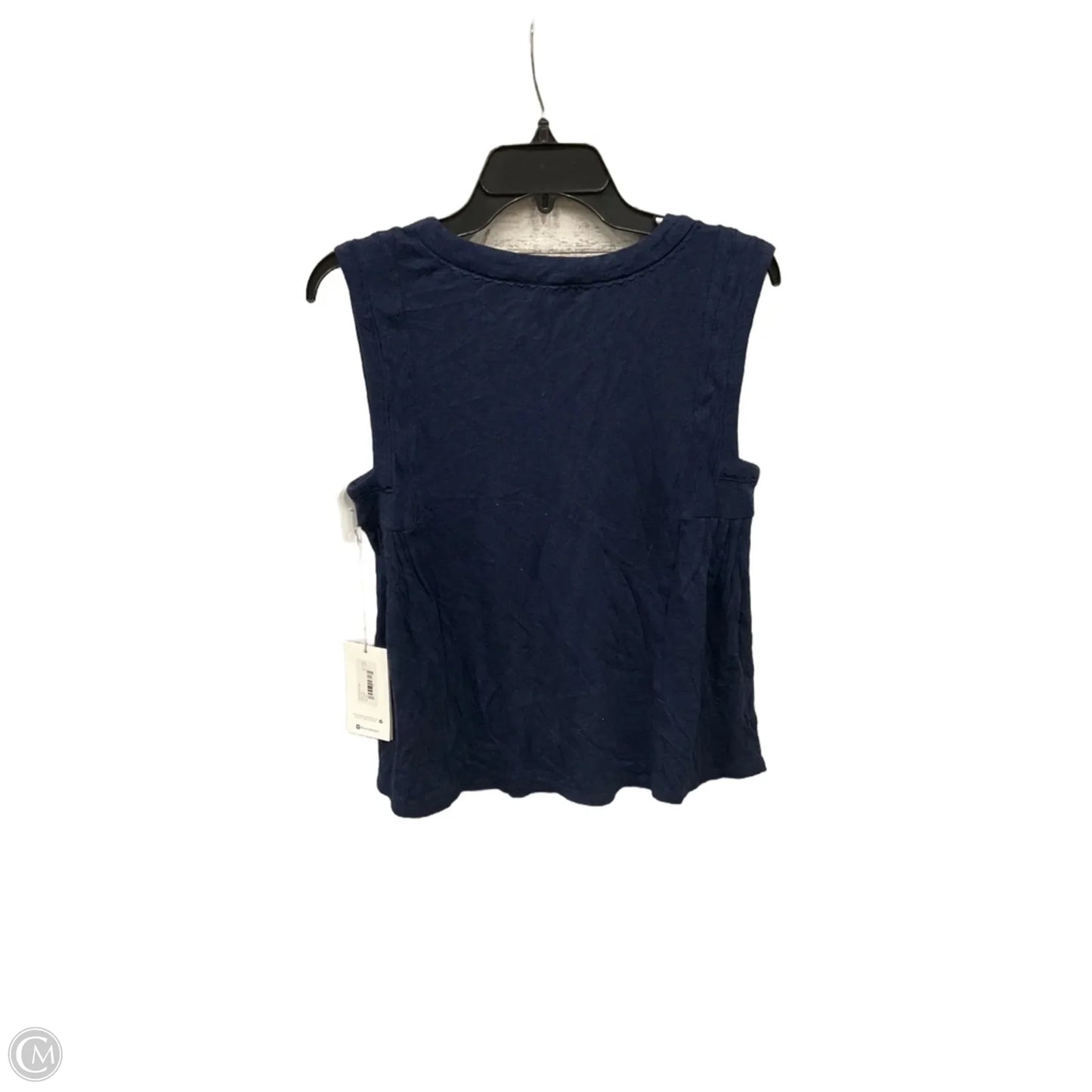 Top Sleeveless By Carve Designs In Navy, Size: S