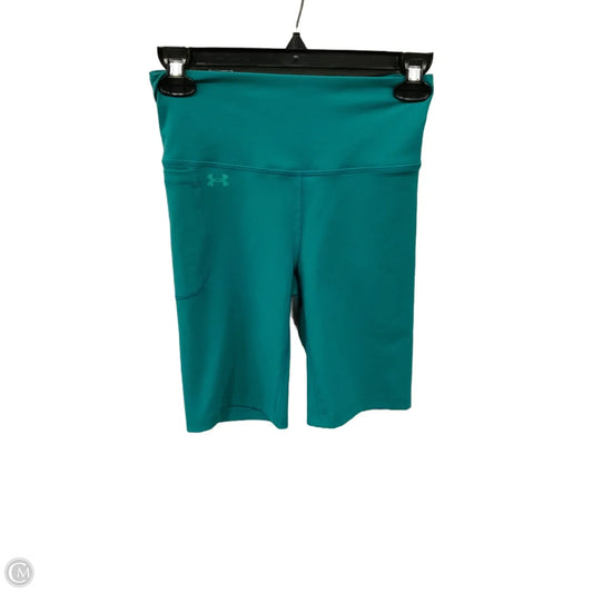 Athletic Shorts By Under Armour In Teal, Size: S