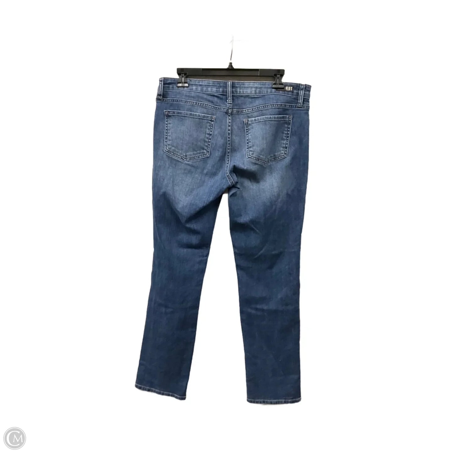 Jeans Straight By Kut In Blue Denim, Size: 8