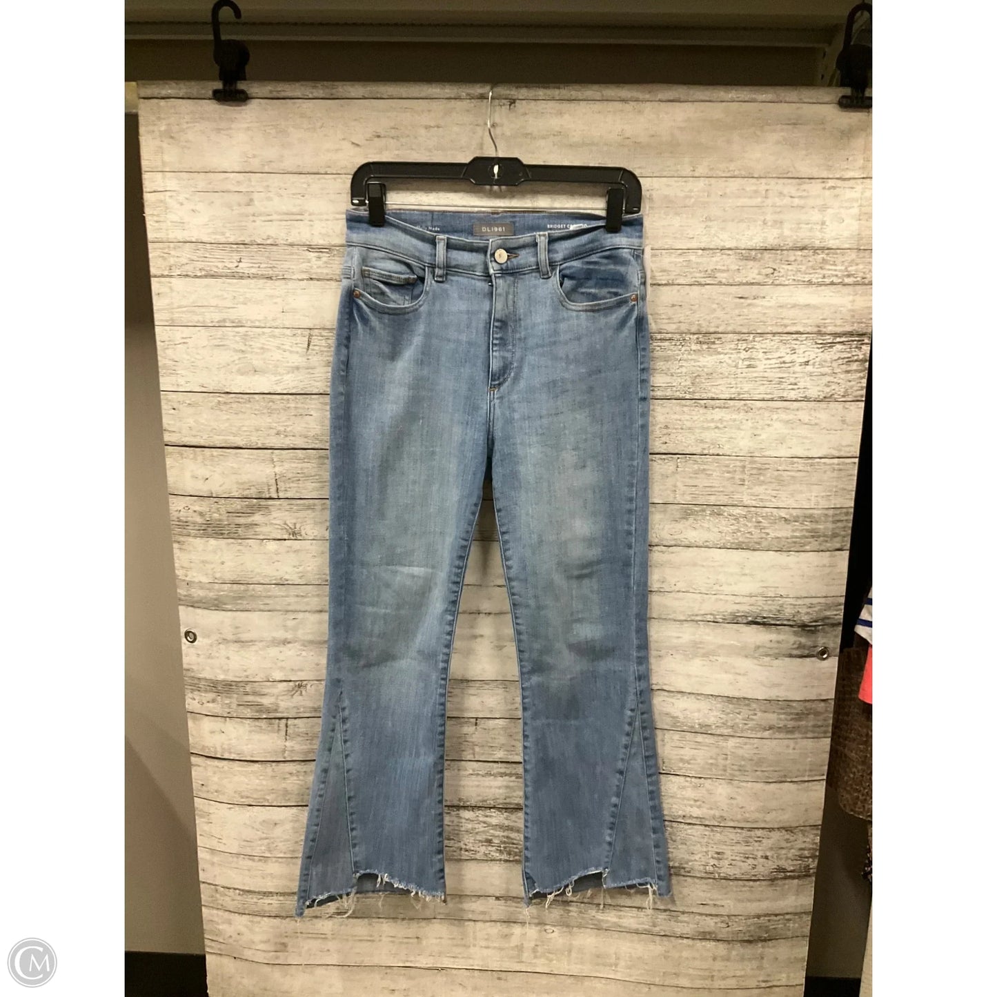 Jeans Cropped By Dl1961 In Blue Denim, Size: 6