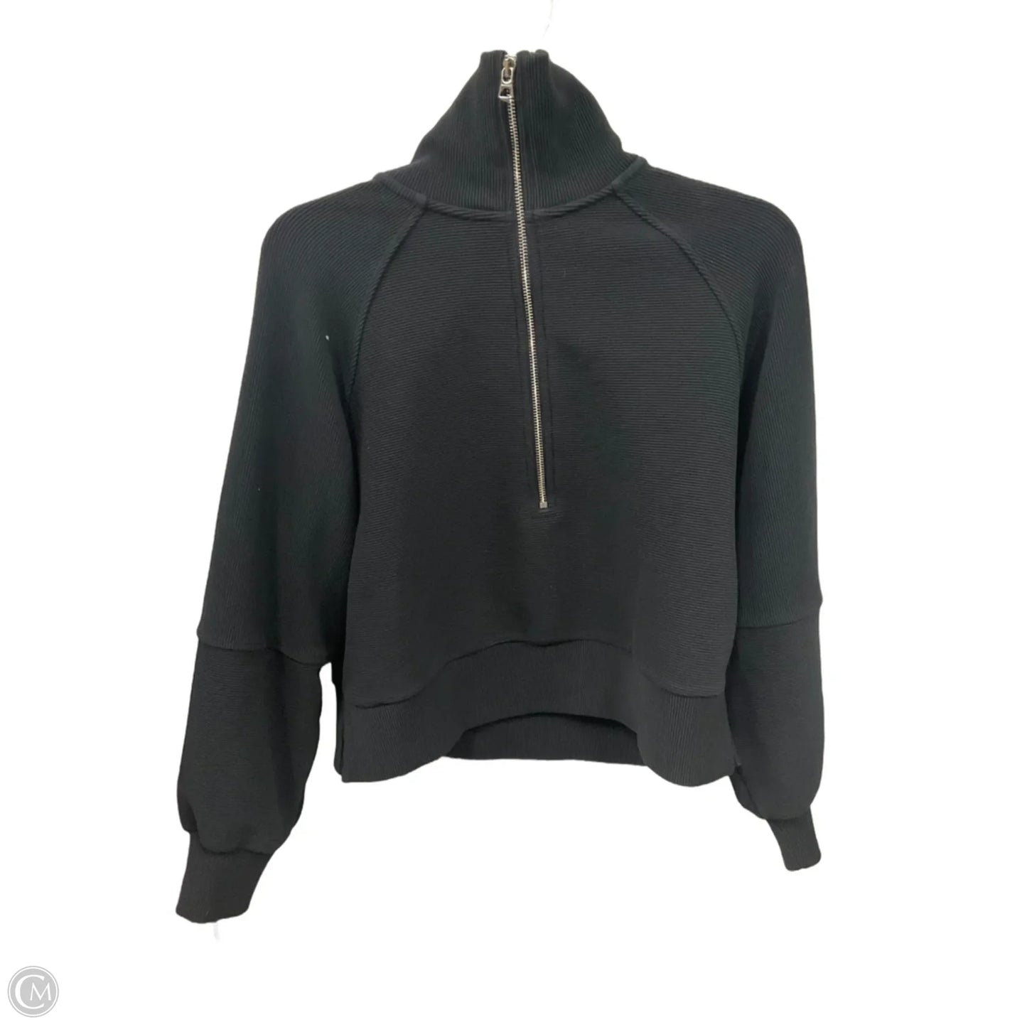 Athletic Sweatshirt Collar By Varley In Grey, Size: Xs