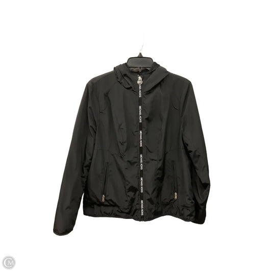 Coat Designer By Michael Kors In Black, Size: L