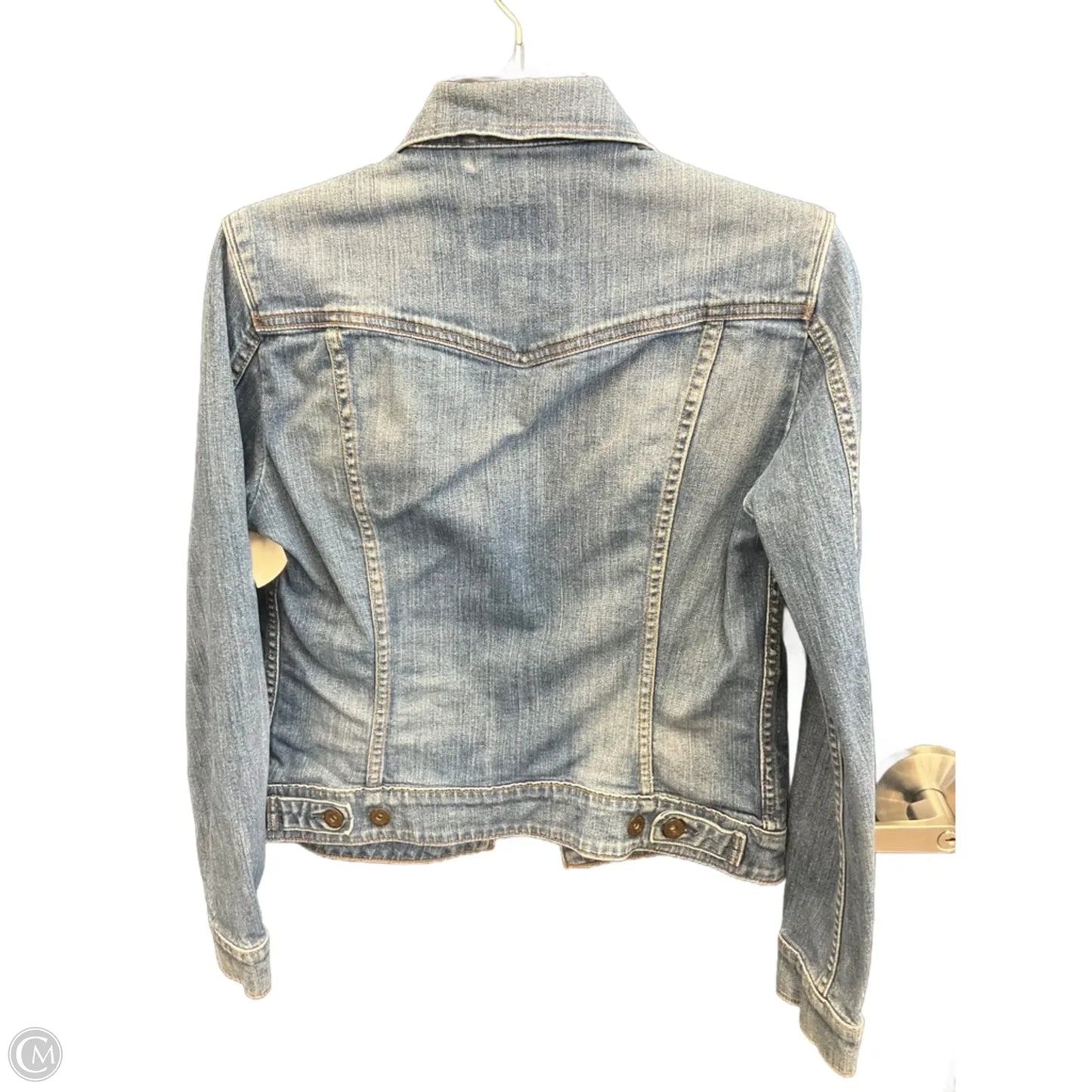 Jacket Denim By Levis In Blue Denim, Size: S
