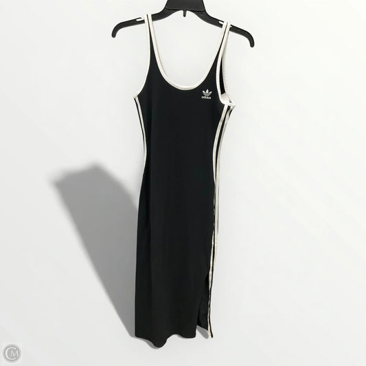 Dress Casual Maxi By Adidas In Black, Size: S