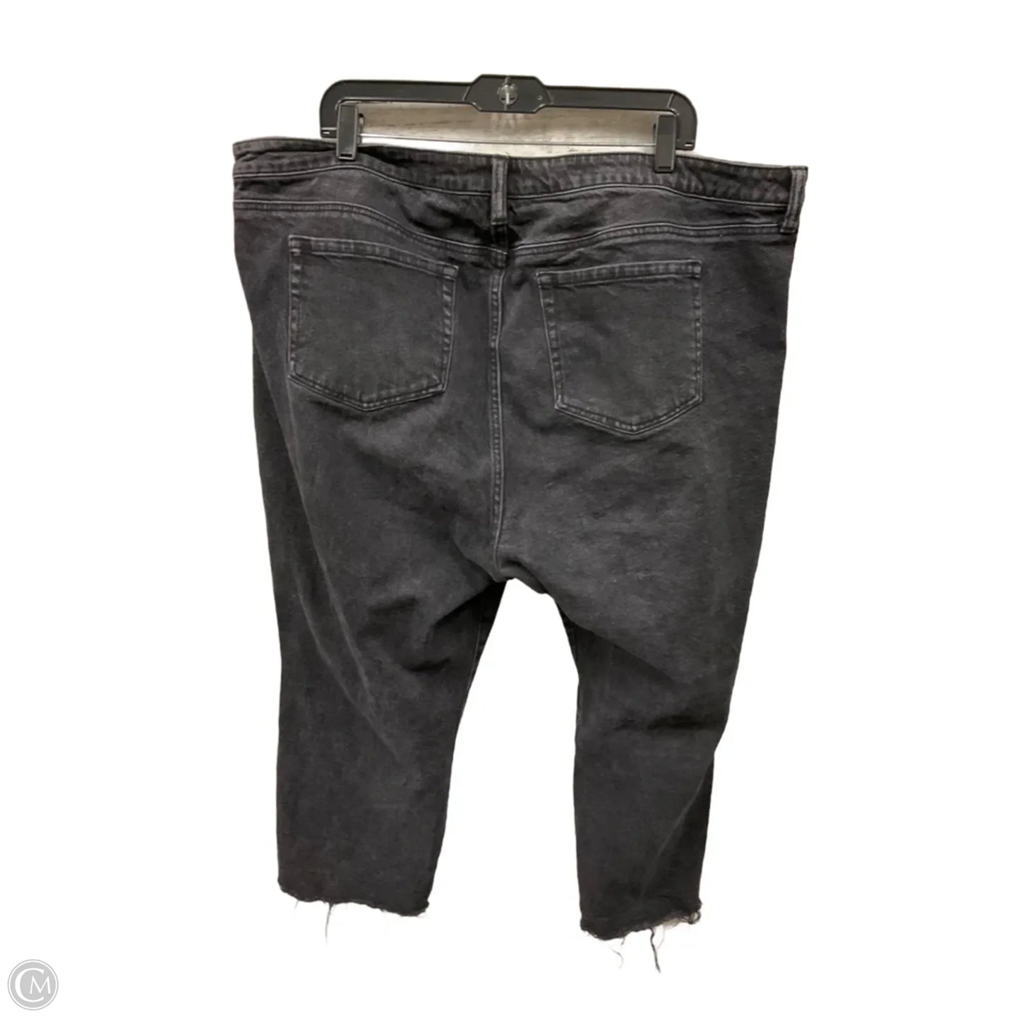 Jeans Cropped By Torrid In Black, Size: 22