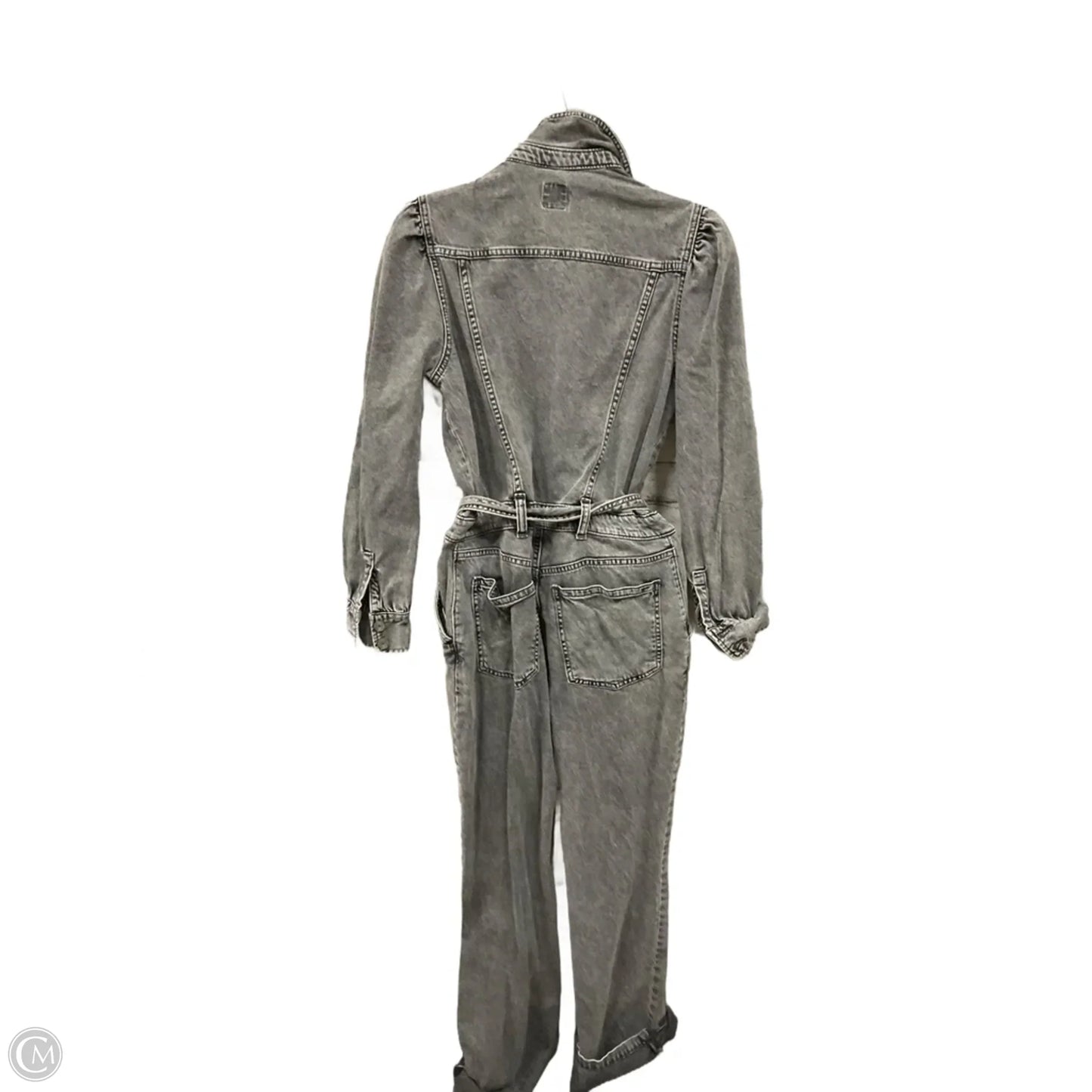 Jumpsuit By Gap In Grey, Size: 4