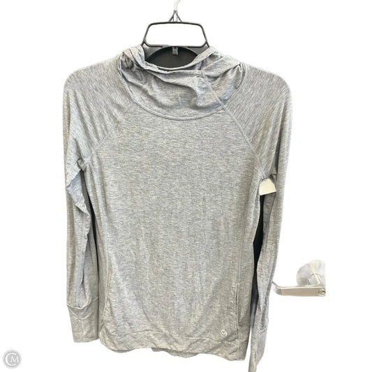 Athletic Top Long Sleeve Hoodie By Gap In Grey, Size: S