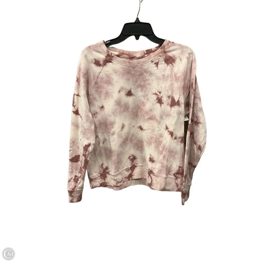 Sweatshirt Crewneck By Athleta In Pink, Size: M