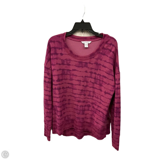 Sweatshirt Crewneck By Athleta In Purple, Size: M