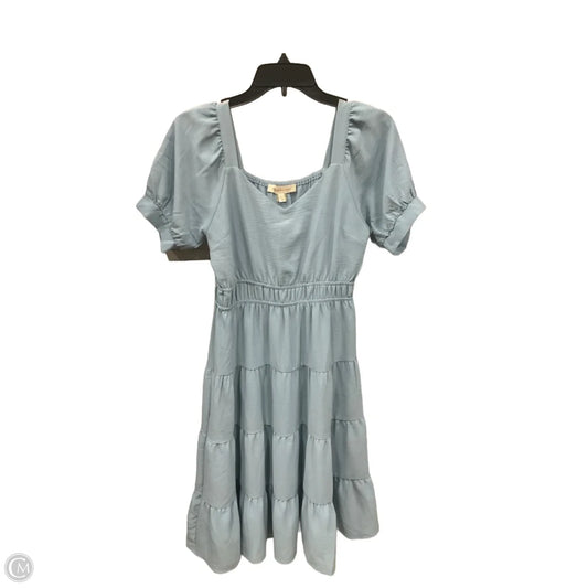 Dress Casual Midi By Monteau In Blue, Size: M