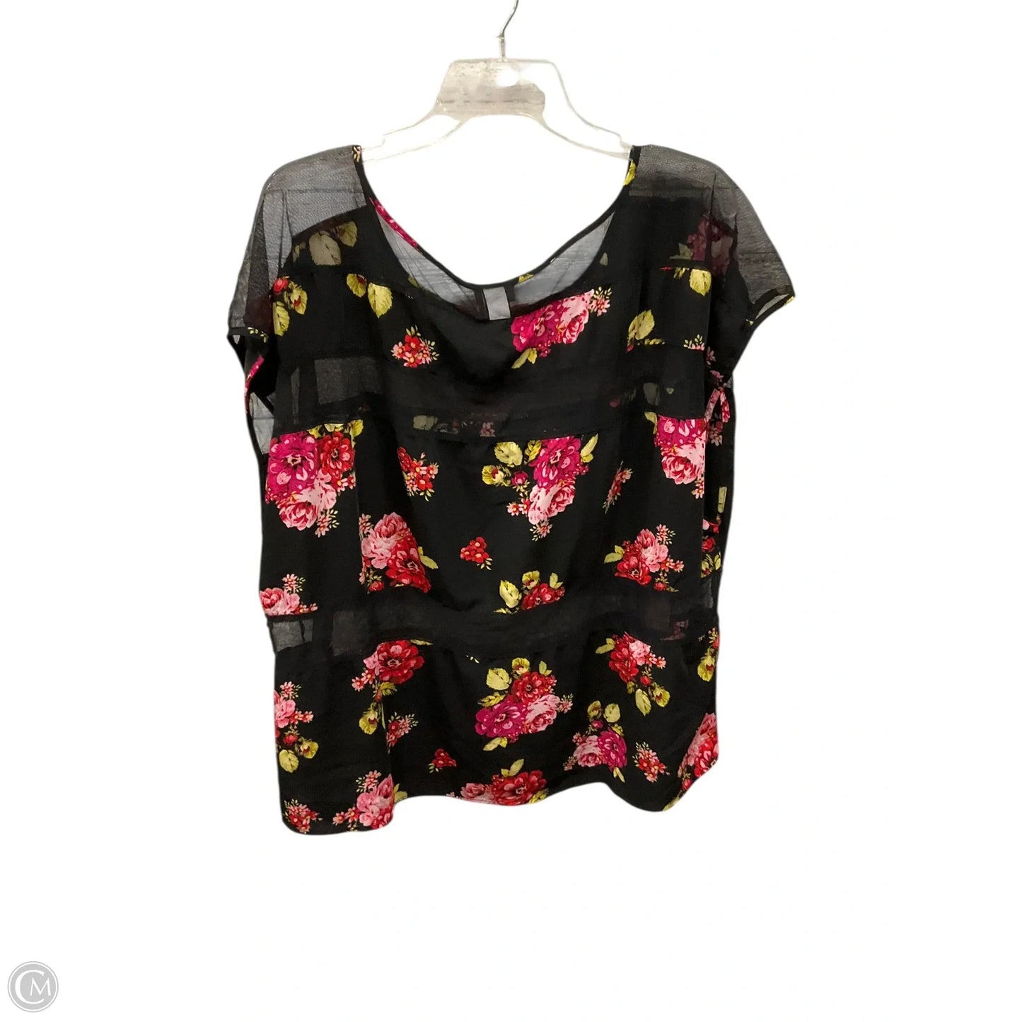 Top Short Sleeve By Torrid In Black, Size: 3x