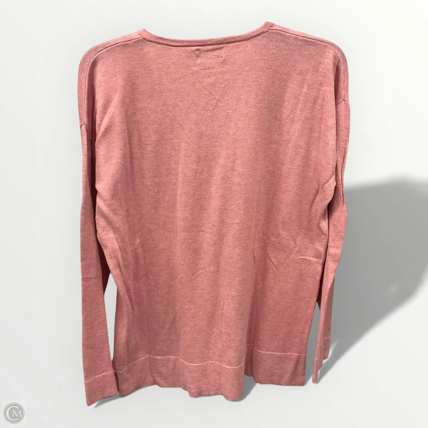 Top Long Sleeve By Polo Ralph Lauren In Pink, Size: L