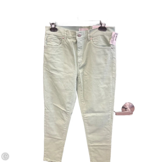 Jeans Skinny By Loft In Green, Size: 6