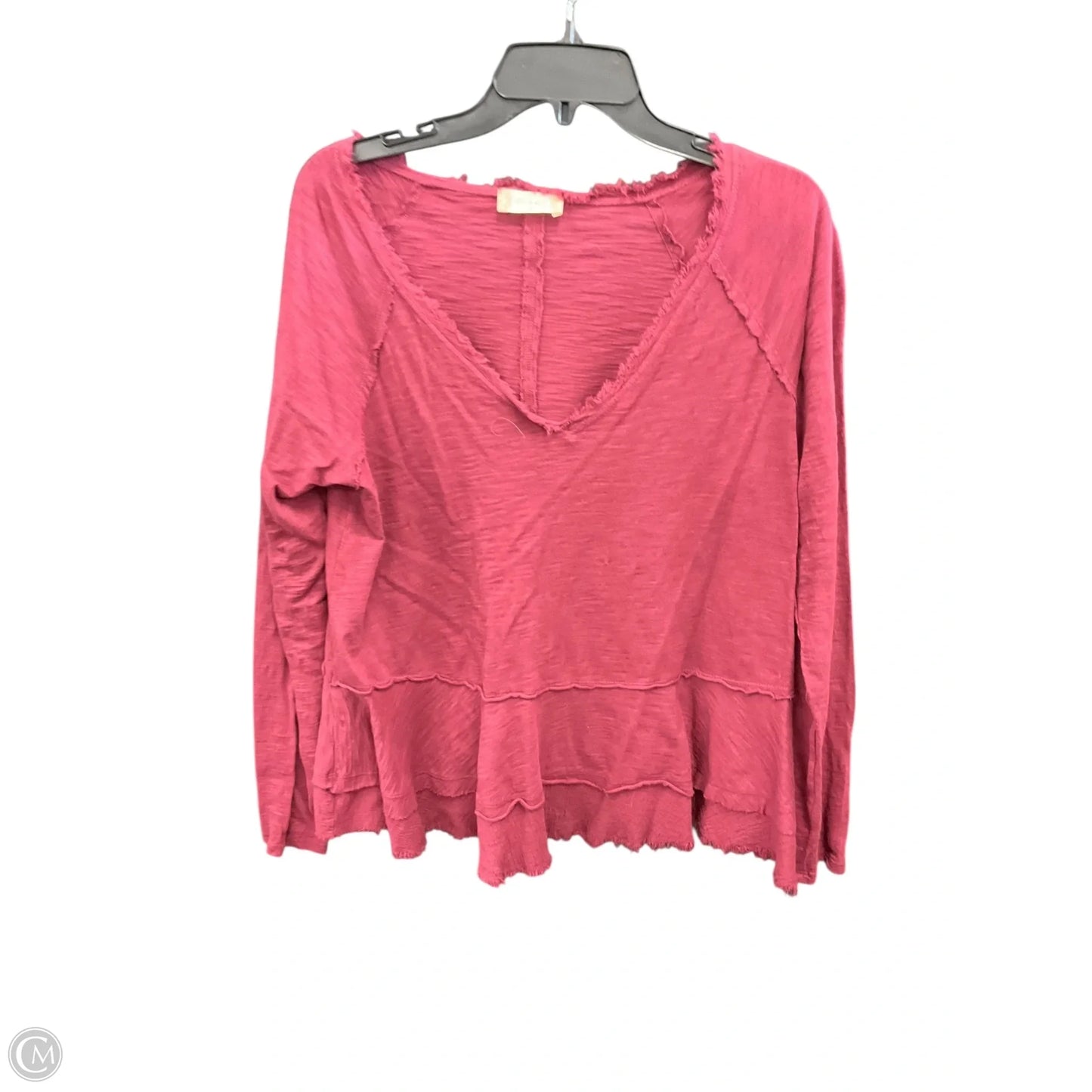 Top Long Sleeve By Altard State In Red, Size: M