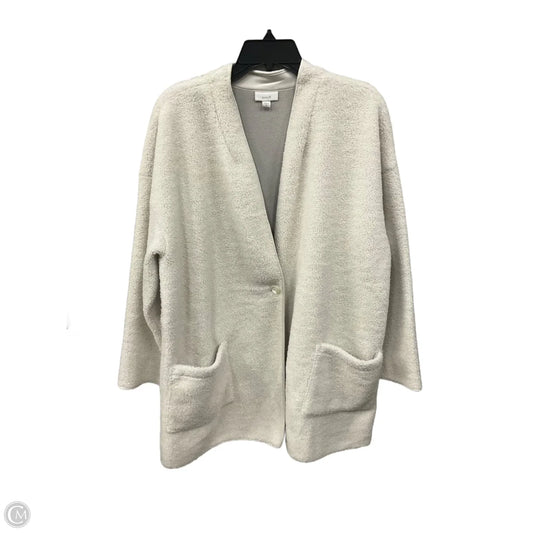 Jacket Fleece By J. Jill In White, Size: Xl