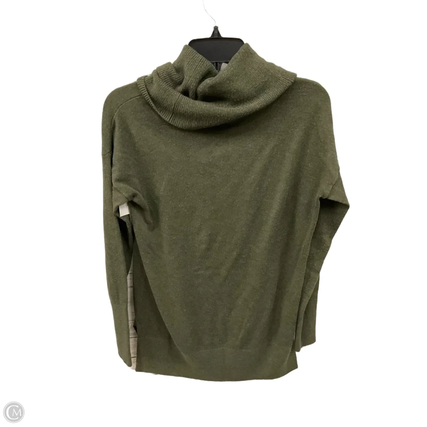 Top Long Sleeve By Loft In Green, Size: S