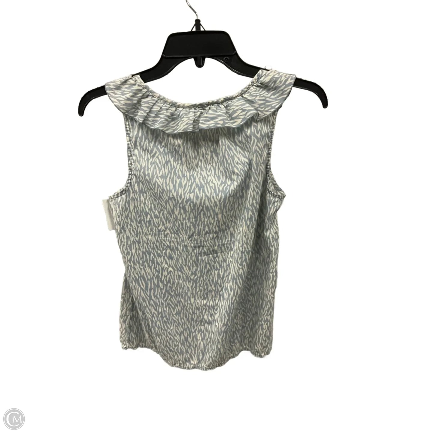 Top Short Sleeve By Loft In Blue, Size: M