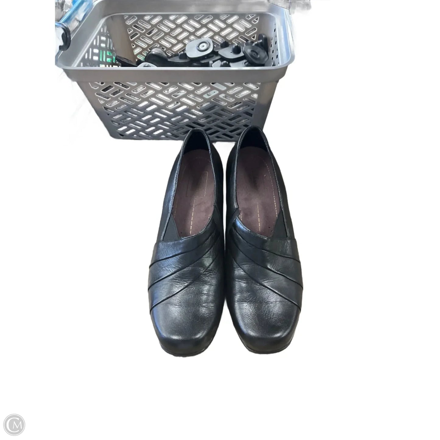 Shoes Heels Block By Clarks In Black, Size: 9