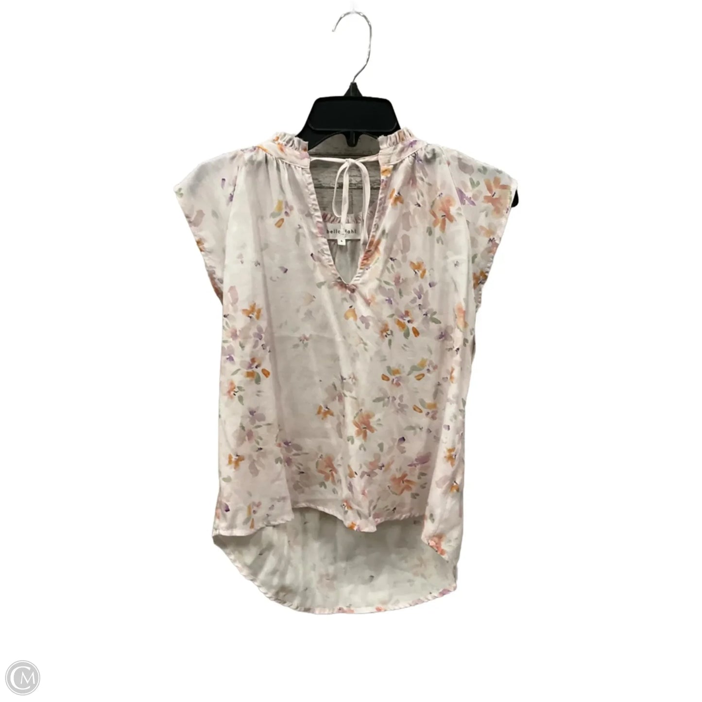 Top Short Sleeve By Bella Dahl In Pink, Size: S