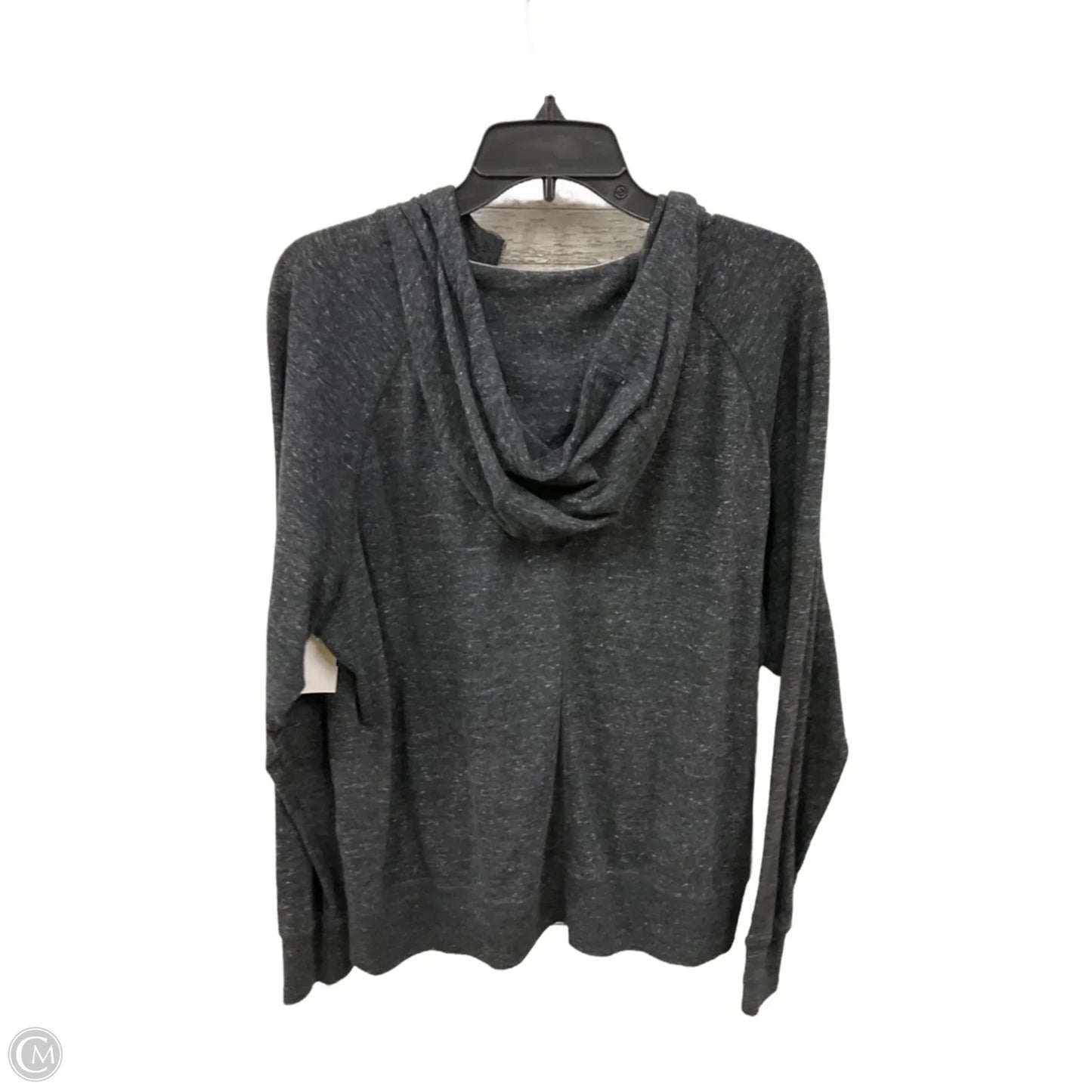 Athletic Jacket By Nike Apparel In Grey, Size: 1x