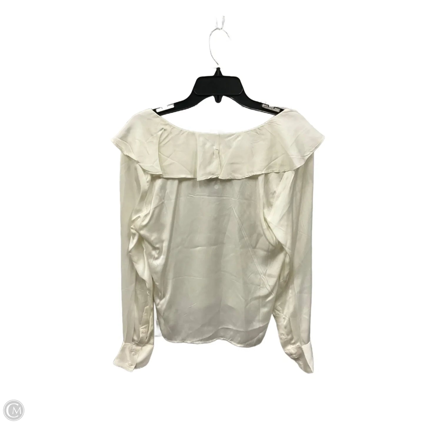 Top Long Sleeve By J. Crew In Cream, Size: S