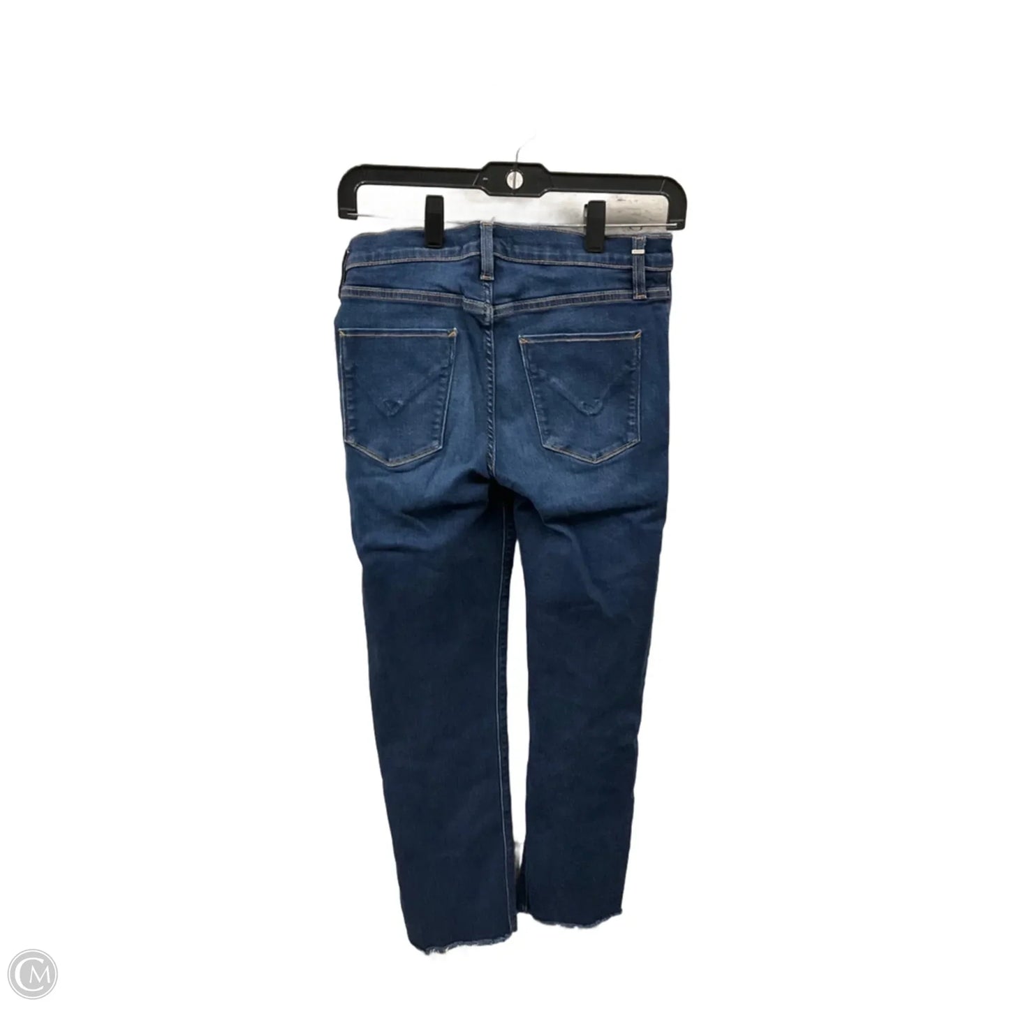 Jeans Straight By Hudson In Blue Denim, Size: 4