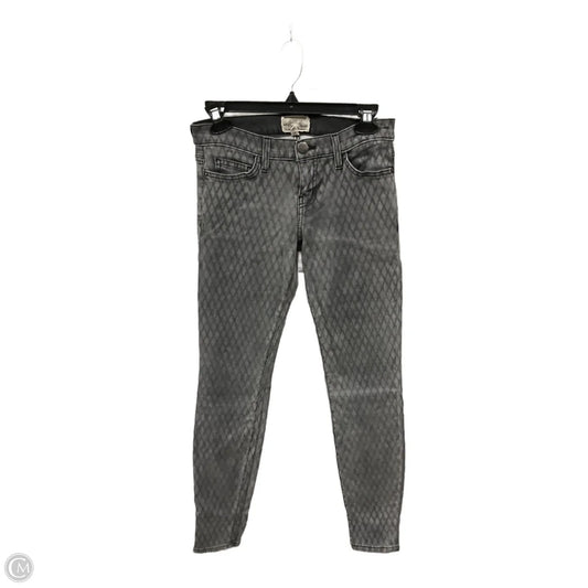 Jeans Skinny By Current/elliott In Grey Denim, Size: 2