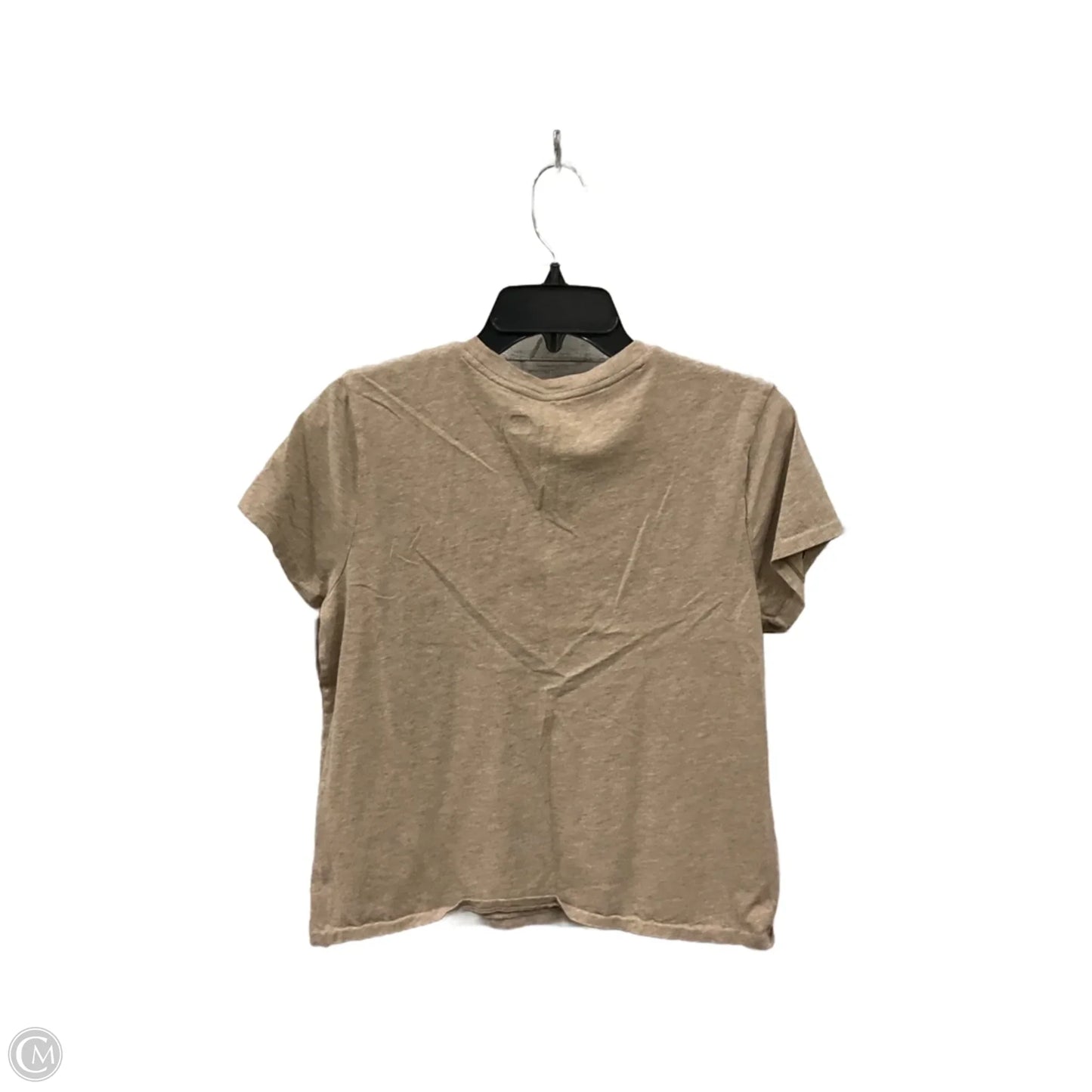 Top Short Sleeve Basic By Polo Ralph Lauren In Tan, Size: L